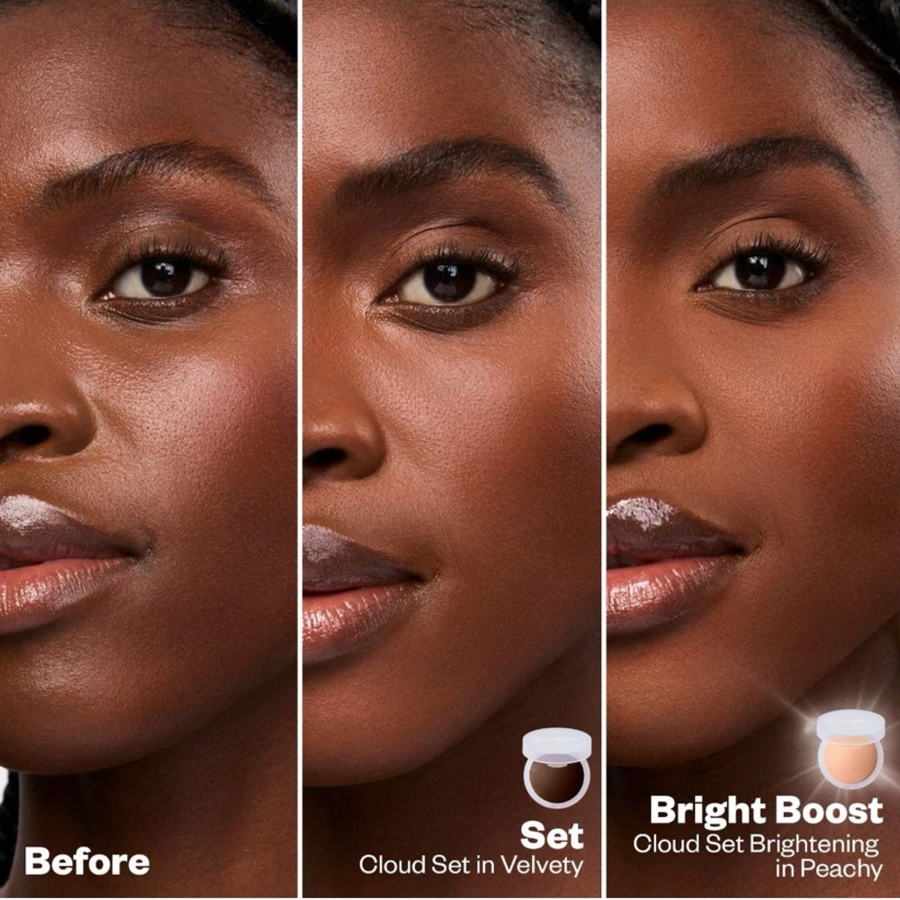 ✨ KOSAS Cloud Set Baked Setting & Smoothing Powder in Peachy - Picture 10 of 11